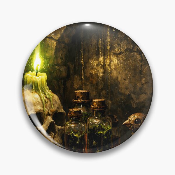 Item preview, The Alchemist’s Final Study - Dark Fantasy Art designed and sold by bapupa.