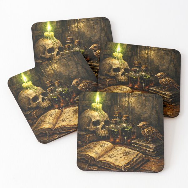 Item preview, The Alchemist’s Final Study - Dark Fantasy Art designed and sold by bapupa.