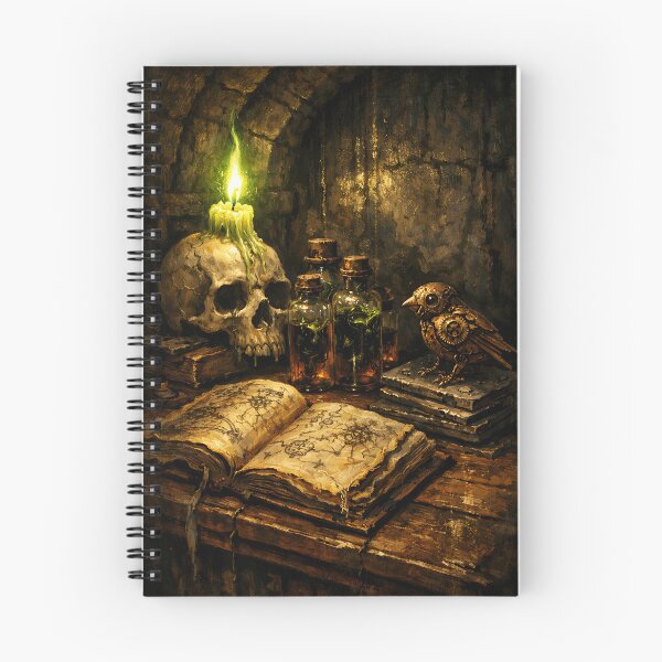 Item preview, The Alchemist’s Final Study - Dark Fantasy Art designed and sold by bapupa.
