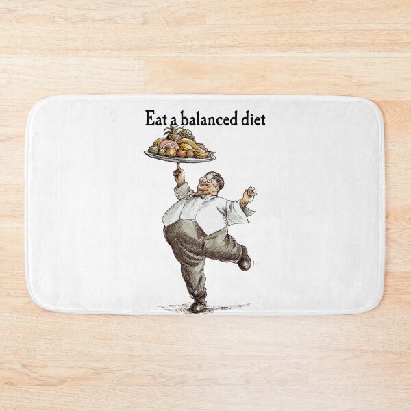 Item preview, Eat a balanced diet designed and sold by wonder-webb.
