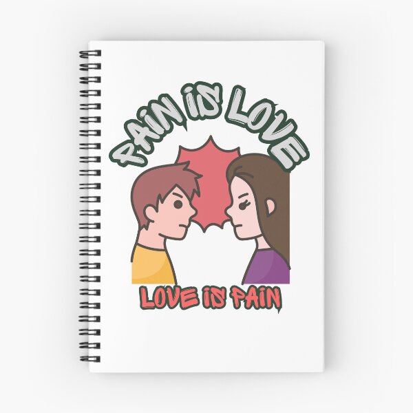 Item preview, Pain Is Love Love Is Pain | Arguing Couple designed and sold by SolSel ⭐⭐⭐⭐⭐.