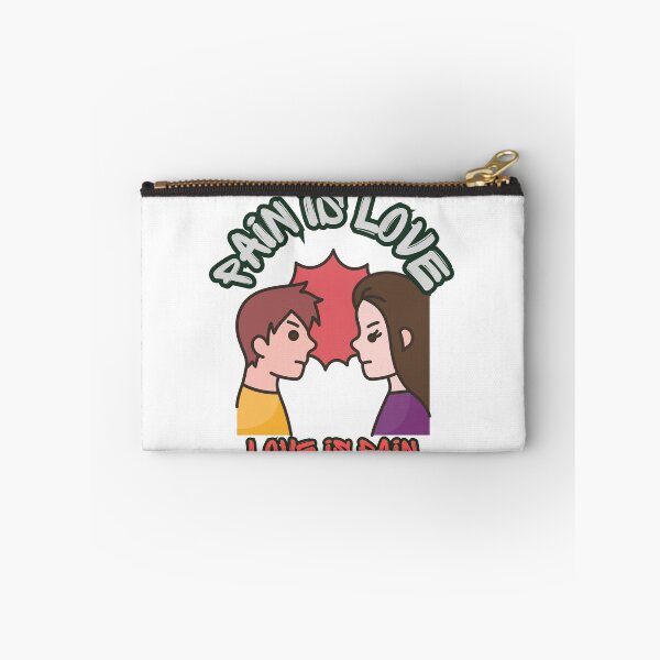 Item preview, Pain Is Love Love Is Pain | Arguing Couple designed and sold by SolSel ⭐⭐⭐⭐⭐.