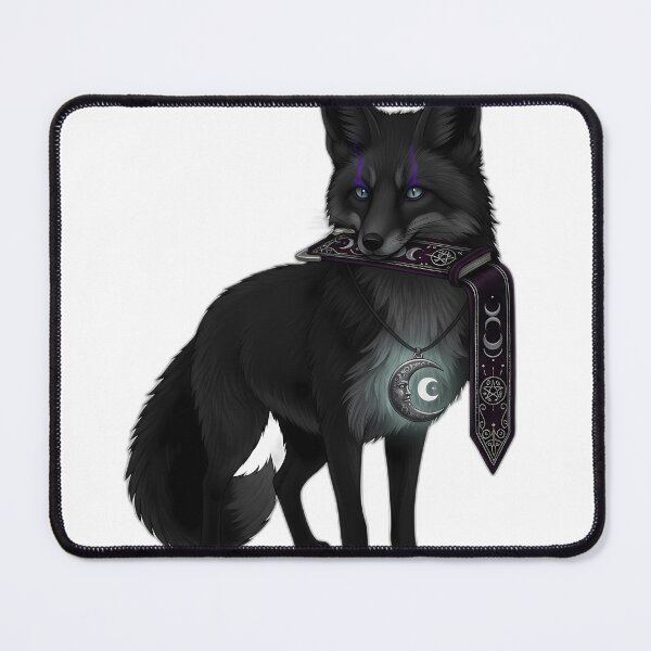 Item preview, Fox Familiar Moon Locket designed and sold by IllumeInk.