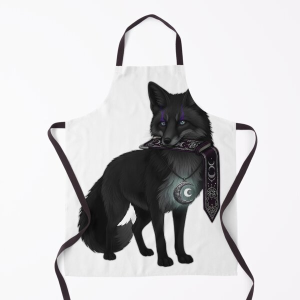 Item preview, Fox Familiar Moon Locket designed and sold by IllumeInk.