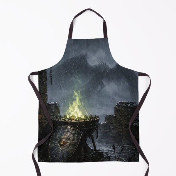 Item preview, The Last Signal Fire - Dark Fantasy Art designed and sold by bapupa.