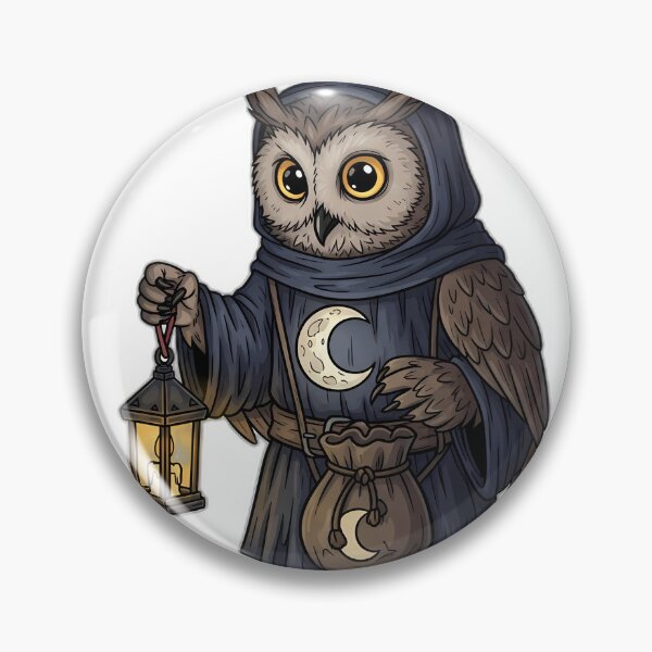 Item preview, Owl Familiar Moon Pouch designed and sold by IllumeInk.