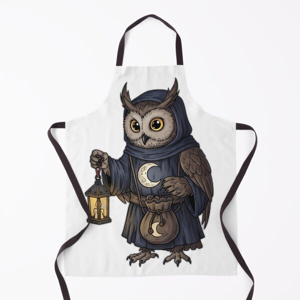 Item preview, Owl Familiar Moon Pouch designed and sold by IllumeInk.
