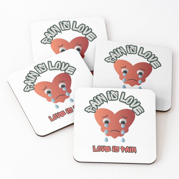 Item preview, Pain Is Love Love Is Pain | Crying Heart designed and sold by SolSel ⭐⭐⭐⭐⭐.