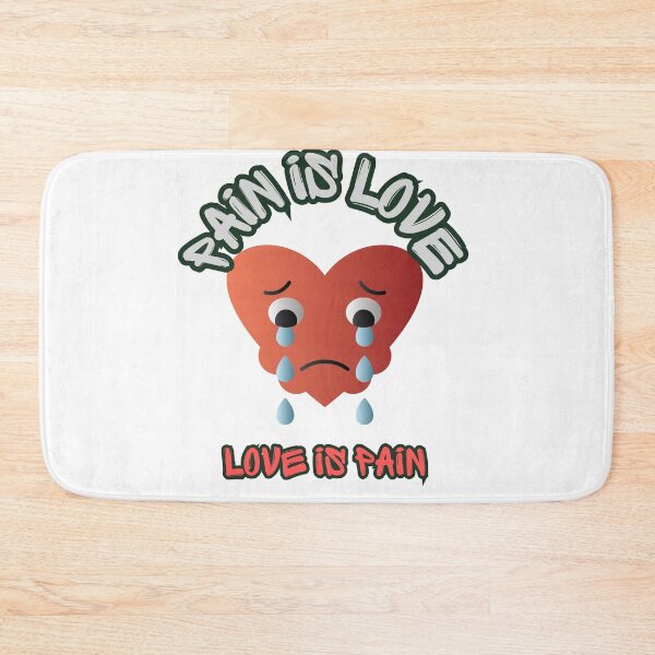 Item preview, Pain Is Love Love Is Pain | Crying Heart designed and sold by SolSel ⭐⭐⭐⭐⭐.