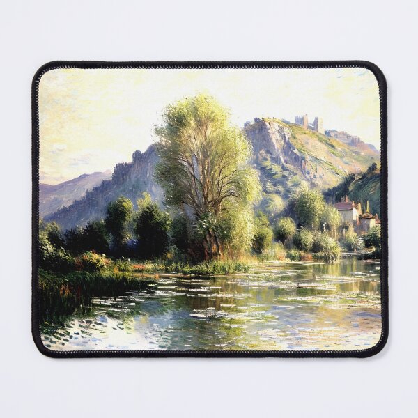 Item preview, Islets at Port-Villez: A Tranquil Study of River Islands designed and sold by artdesignsnow.
