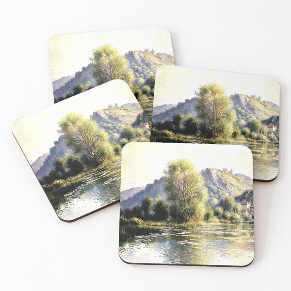 Item preview, Islets at Port-Villez: A Tranquil Study of River Islands designed and sold by artdesignsnow.