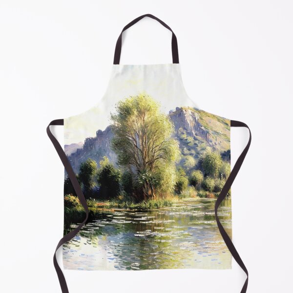Item preview, Islets at Port-Villez: A Tranquil Study of River Islands designed and sold by artdesignsnow.