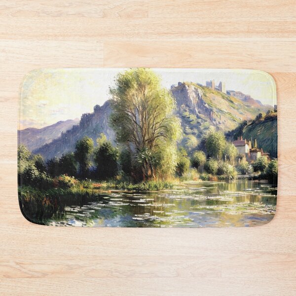 Item preview, Islets at Port-Villez: A Tranquil Study of River Islands designed and sold by artdesignsnow.