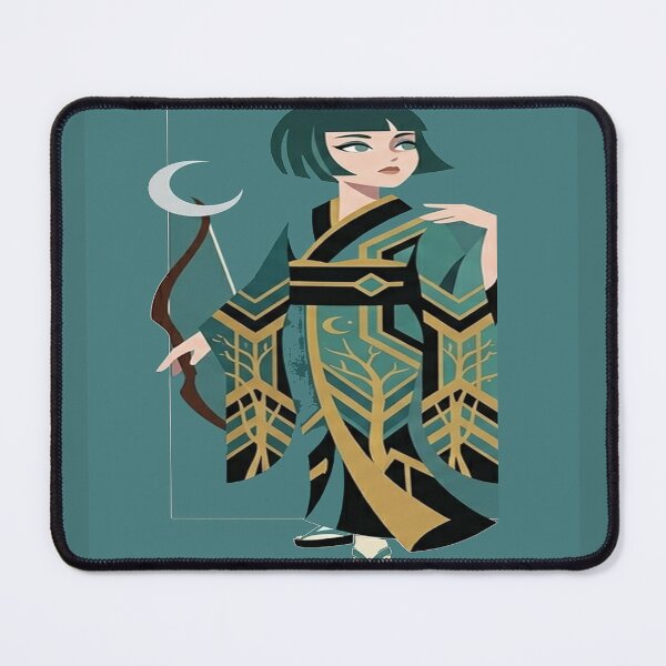 Item preview, The Art Deco Geisha designed and sold by Mudikeys.
