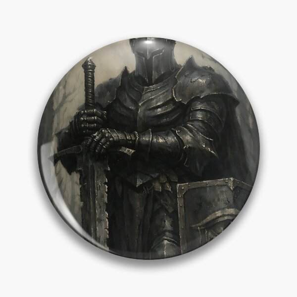Item preview, The Sentinel of the Iron Woods - Dark Fantasy Dark Knight designed and sold by bapupa.