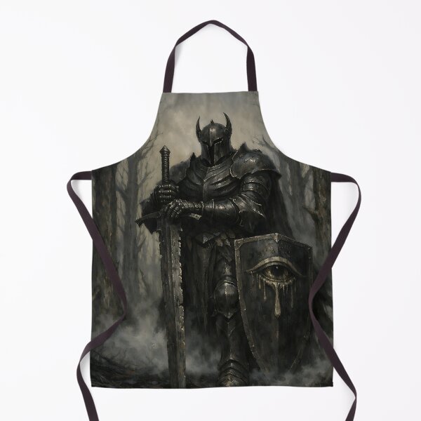 Item preview, The Sentinel of the Iron Woods - Dark Fantasy Dark Knight designed and sold by bapupa.