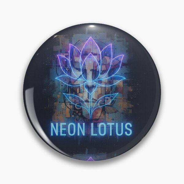 Item preview, Neon Lotus – Pulse of Light designed and sold by Duoluminis-luminko.