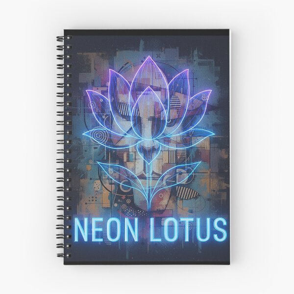 Item preview, Neon Lotus – Pulse of Light designed and sold by Duoluminis-luminko.