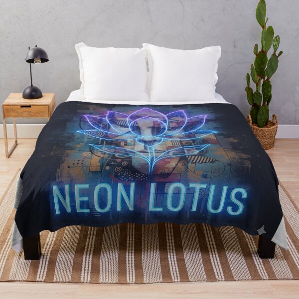 Item preview, Neon Lotus – Pulse of Light designed and sold by Duoluminis-luminko.