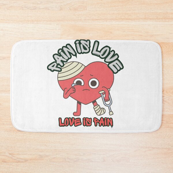 Item preview, Pain Is Love Love Is Pain | Injured Heart designed and sold by SolSel ⭐⭐⭐⭐⭐.