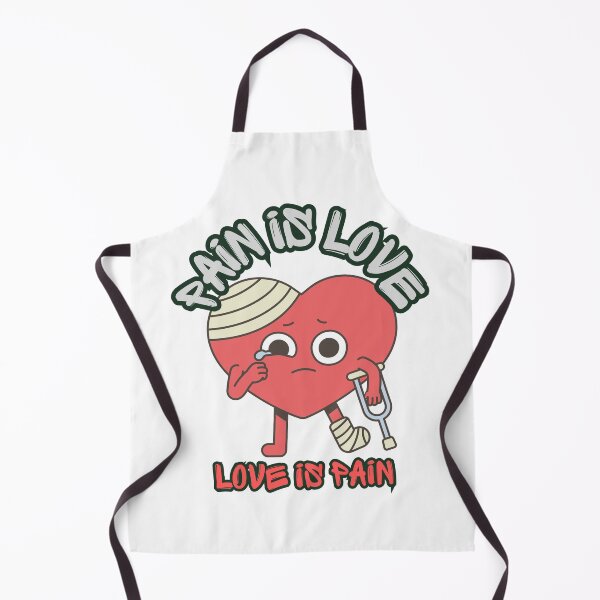 Item preview, Pain Is Love Love Is Pain | Injured Heart designed and sold by SolSel ⭐⭐⭐⭐⭐.