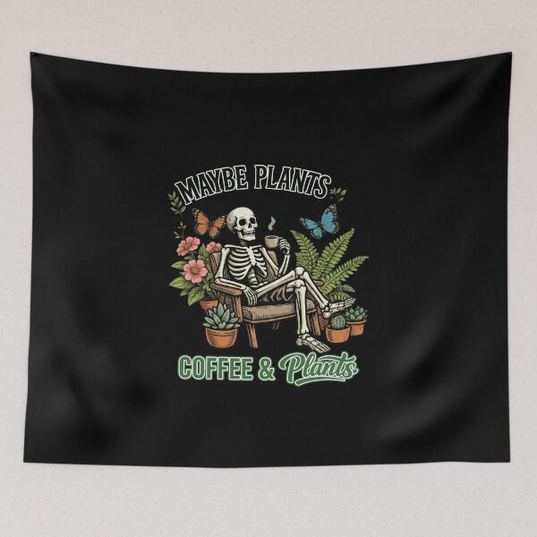 Item preview, Maybe plants Coffee And Plants designed and sold by w66aboo.