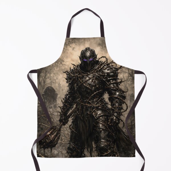 Item preview, The Thistle-Knight of the Briar - Dark Fantasy Dark Knight designed and sold by bapupa.