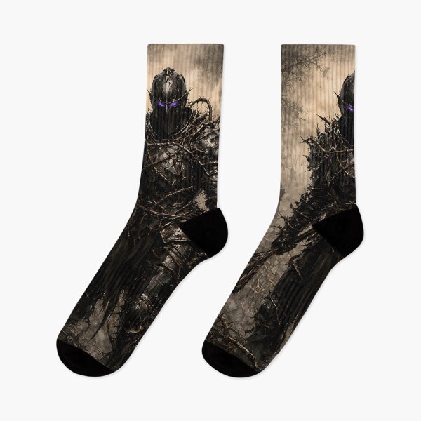 Item preview, The Thistle-Knight of the Briar - Dark Fantasy Dark Knight designed and sold by bapupa.