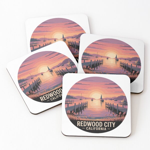 Item preview, Redwood City California: Marina Sunset  designed and sold by CircinusStore.