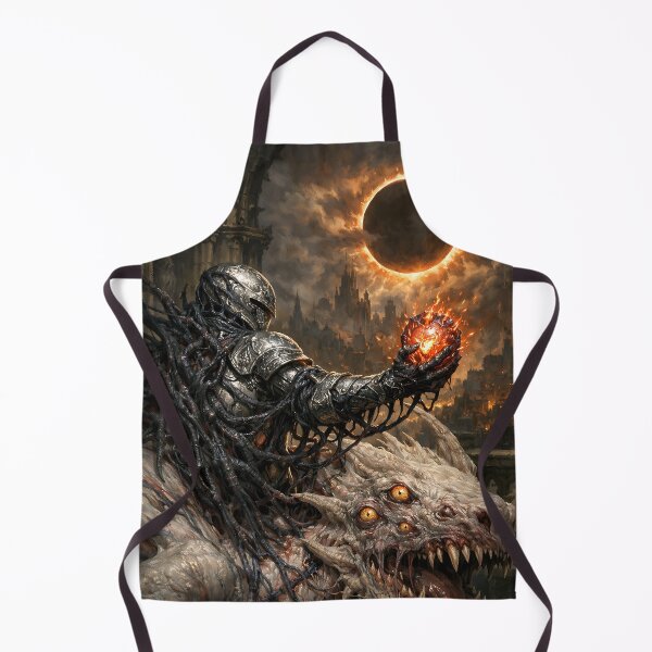 Item preview, The Cursed Wyrm-Binder - Dark Fantasy Dragon Rider designed and sold by bapupa.