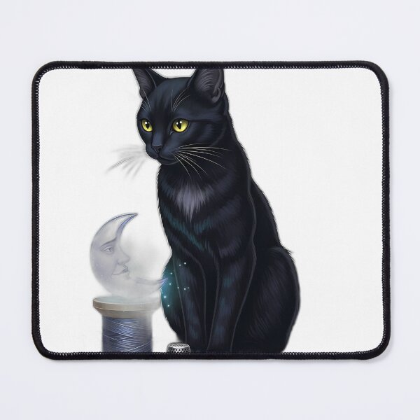Item preview, Black Cat Moon Thread designed and sold by IllumeInk.