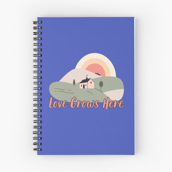 Item preview, Love Grows Here - Pastoral Sunset Cottage designed and sold by GoaTeeGram.