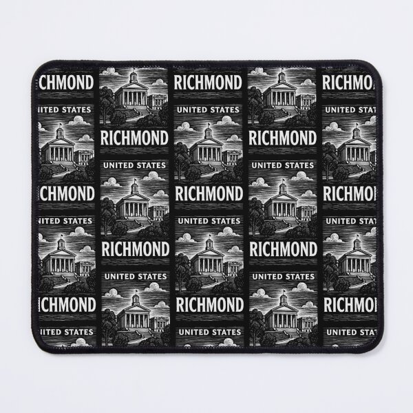 Item preview, Richmond USA Linocut Style designed and sold by Thistle-TShop.