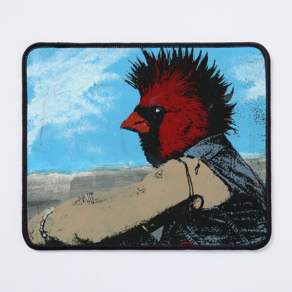 Item preview, Punk Cardinal designed and sold by ElvisSantanaArt.
