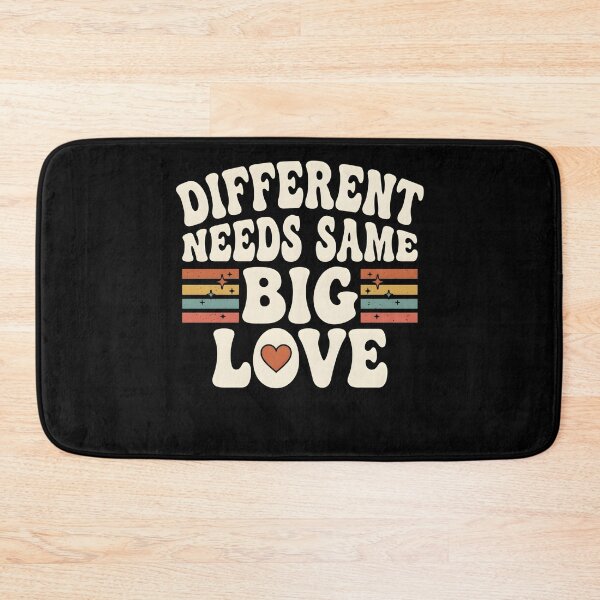 Item preview, Autism Parent Shirt Different Needs Same Big Love Family Support Gift, Awareness designed and sold by THREE LITTLE BEANS.