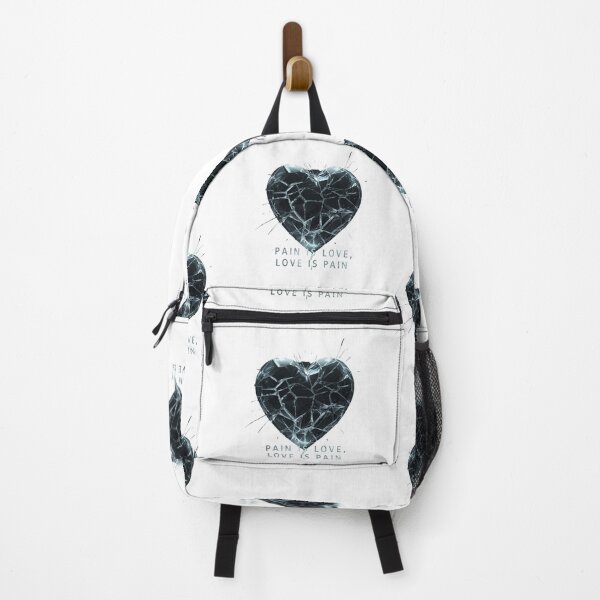Item preview, Pain Is Love Love Is Pain | Shattered Glass Heart designed and sold by SolSel ⭐⭐⭐⭐⭐.