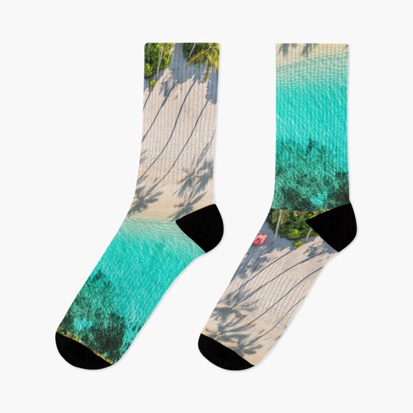 Item preview, Aerial Tropical Beach Turquoise Ocean Sand Texture Coastal Wall Art designed and sold by icemanphotos.