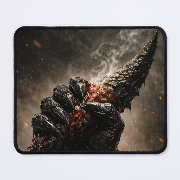 Item preview, Dragon Tooth Grip - Dark Fantasy Dragon Slayer designed and sold by bapupa.