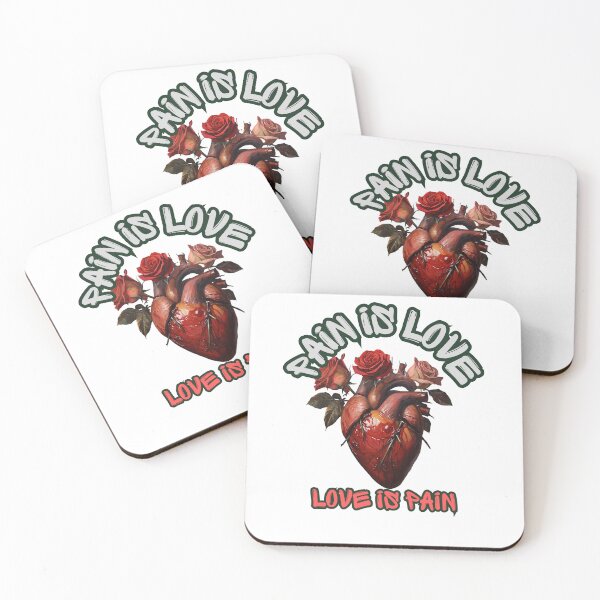 Item preview, Pain Is Love Love Is Pain | Bleeding Love designed and sold by SolSel ⭐⭐⭐⭐⭐.