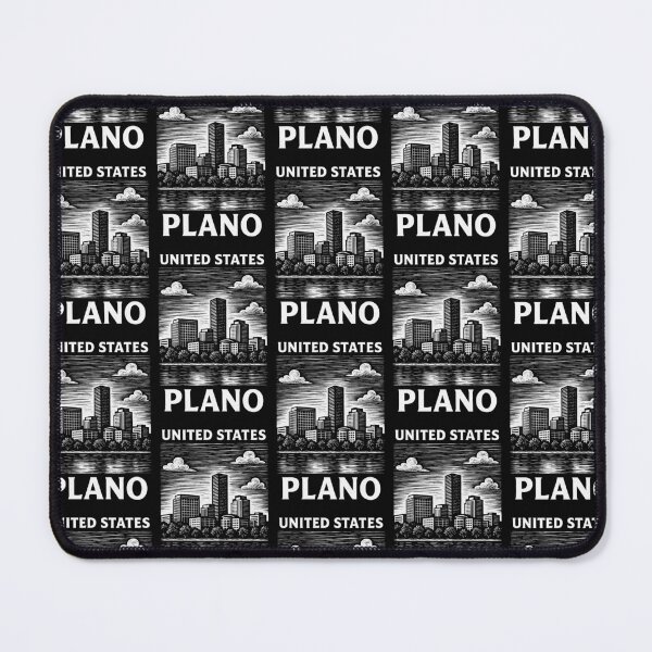 Item preview, Plano USA Linocut Style designed and sold by Thistle-TShop.