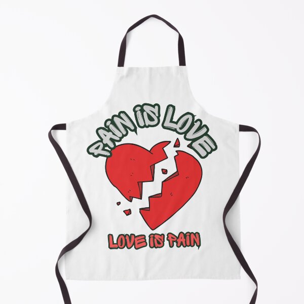 Item preview, Pain Is Love Love Is Pain | Heart Broken In Two designed and sold by SolSel ⭐⭐⭐⭐⭐.