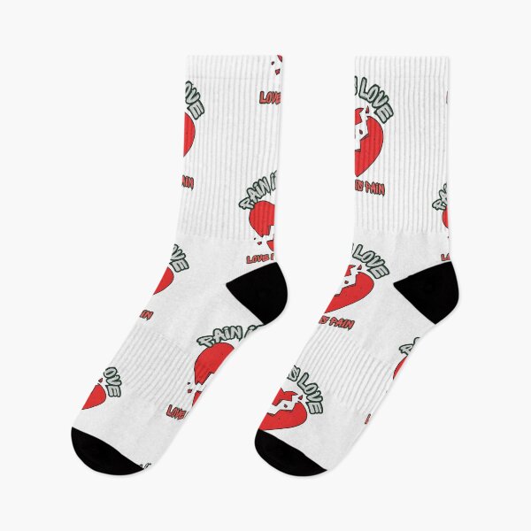 Item preview, Pain Is Love Love Is Pain | Heart Broken In Two designed and sold by SolSel ⭐⭐⭐⭐⭐.