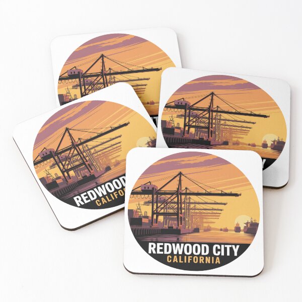 Item preview, Redwood City California: Harbor Sunset  designed and sold by CircinusStore.