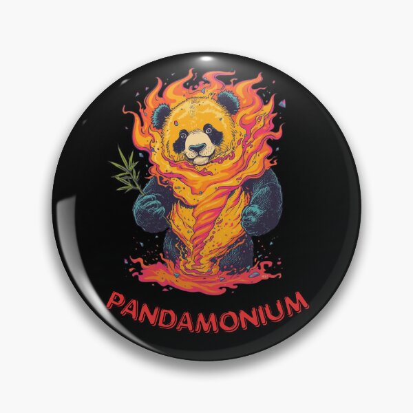Item preview, PANDAMONIUM - Zen Panda in Chaos designed and sold by Vivid-Insanity.