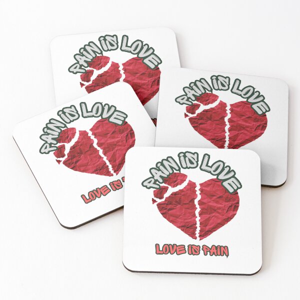 Item preview, Pain Is Love Love Is Pain | Paper Heart designed and sold by SolSel ⭐⭐⭐⭐⭐.