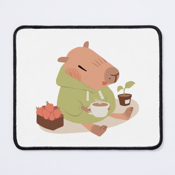Item preview, Lazy Days Capybara designed and sold by immu-jpg.