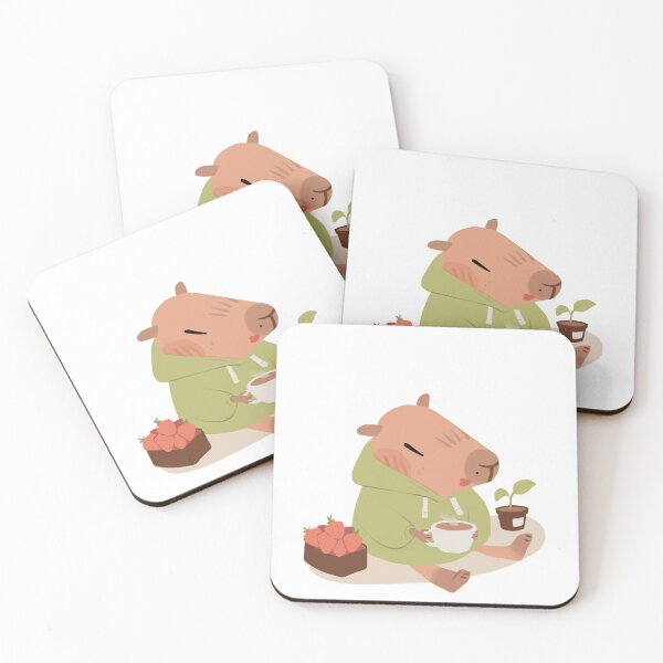 Item preview, Lazy Days Capybara designed and sold by immu-jpg.