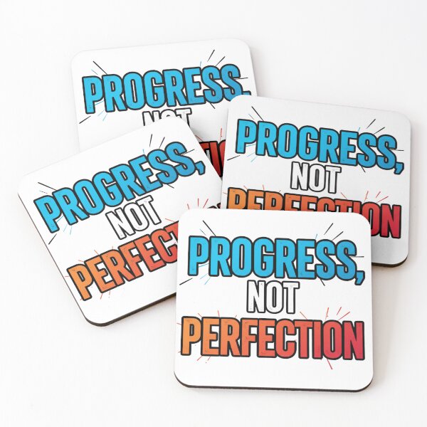 Item preview, Progress, Not Perfection designed and sold by MaciejErdon.