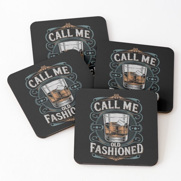 Item preview, Call Me Old Fashioned Whiskey Cocktail Vintage Retro Bar Drinker Art designed and sold by JiscoRomanela.