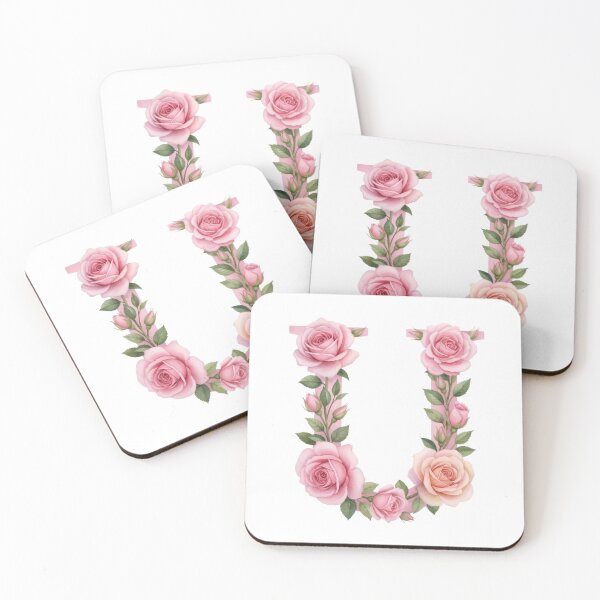 Item preview, Floral Letter U designed and sold by Avenelle.